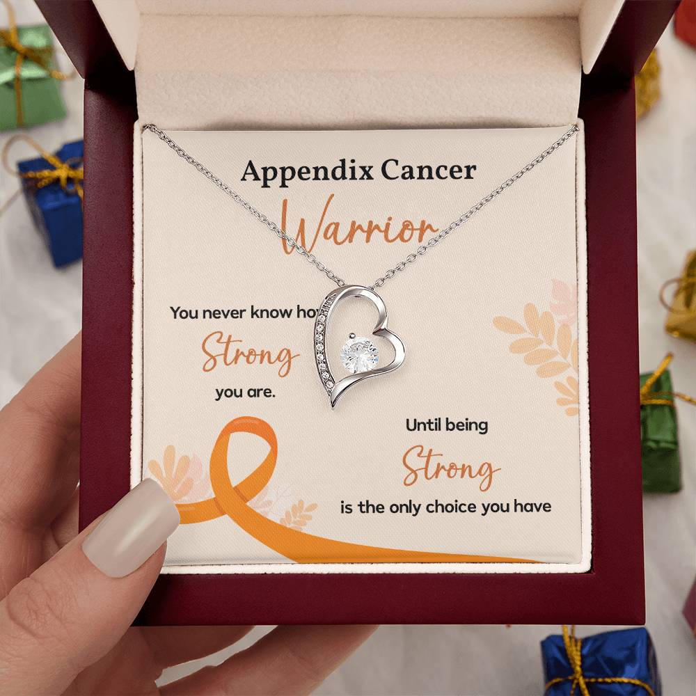Appendix Cancer Warrior Gift – Message Card Inside