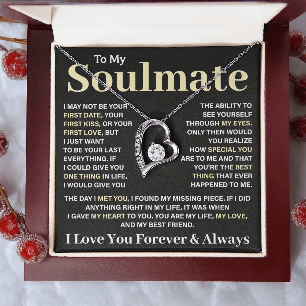 To my soulmate