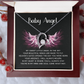 Baby Angel Miscarriage Memorial Necklace For Wife
