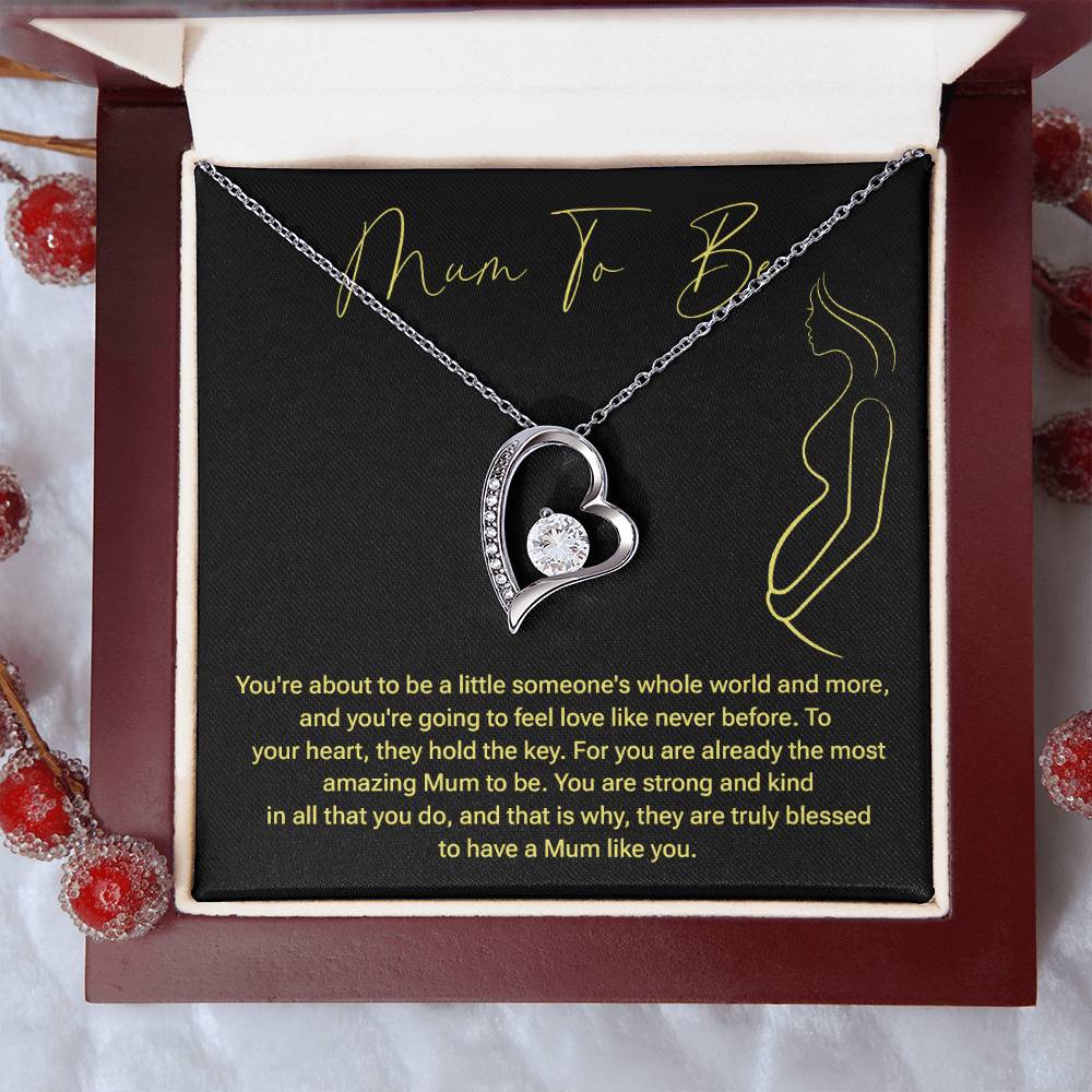 Mum To Be Pregnancy Necklace – Sentimental Gift Box