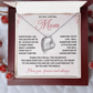 Mom Necklace Gift from Daughter Mother Appreciation Jewelry
