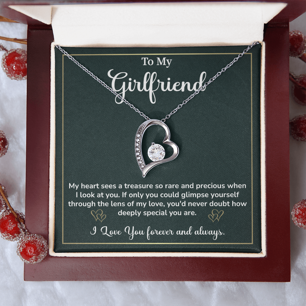 Jewelry Gift with Deeply Sentimental Message Card To My Girlfriend