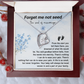 Forget Me Not Seed the seed of miscarriage Necklace