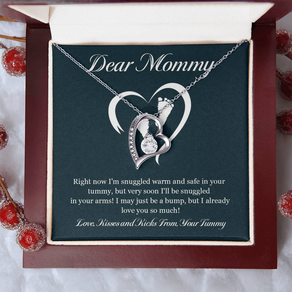 Pregnancy Necklace Gift for Mommy – From Baby Bump