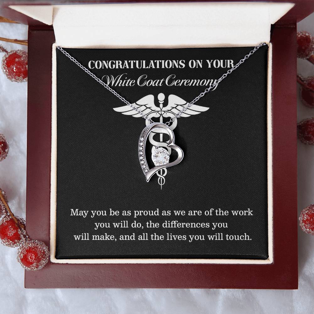 Congratulations On Your White Coat Ceremony You Can Conquer Necklace Enjoy The Journey Necklace Personal Growth Jewelry Motivational Jewelry Meaningful Gift For Graduates Achievements Necklace Congratulations Necklace White Coat Ceremony