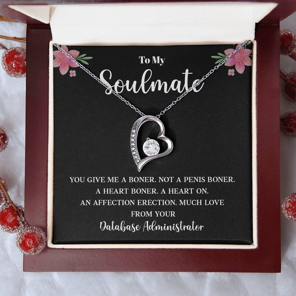 Funny Gift for Soulmate from Database Admin