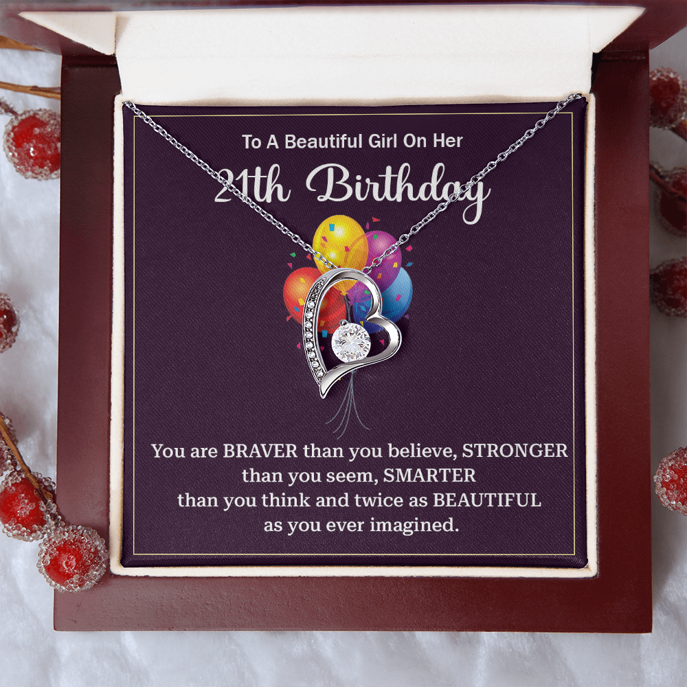 A Beautiful 21st Birthday Gift Necklace For Strength
