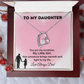 To My Daughter Necklace Sunshine Gift from Dad