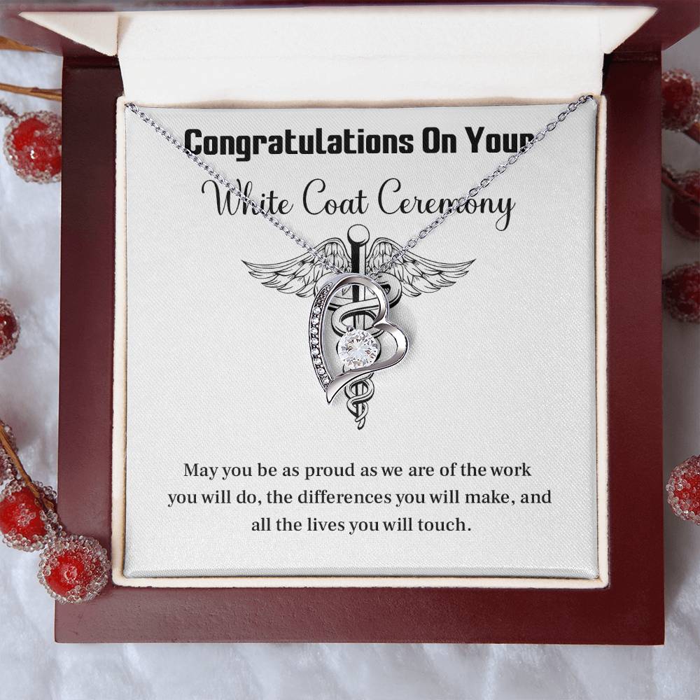 Congratulations On Your White Coat Ceremony You Can Conquer Necklace You Are Amazing Necklace Personal Development Jewelry Motivational Jewelry Gift From Dad Meaningful Gift For Graduates New Chapter Necklace Congratulations Necklace