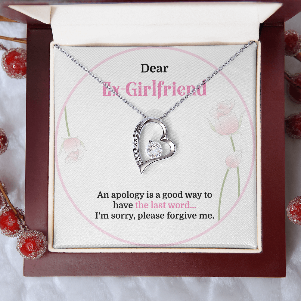 Apology Necklace for Ex-Girlfriend – I'm Sorry Gift