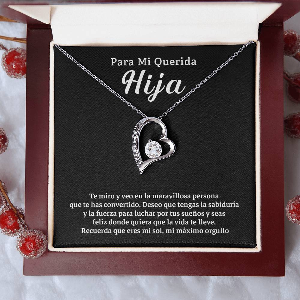 Collar Inspirador Para Mi Querida Hija Regalo Collar Para Hija Collar Sentimental Para Hija Regalo De Orgullo Para Hija Collar De Aliento Para Hija Regalo De Madre A Hija Regalo Especial Para Hija De Mamá Regalo Significativo Para Hija