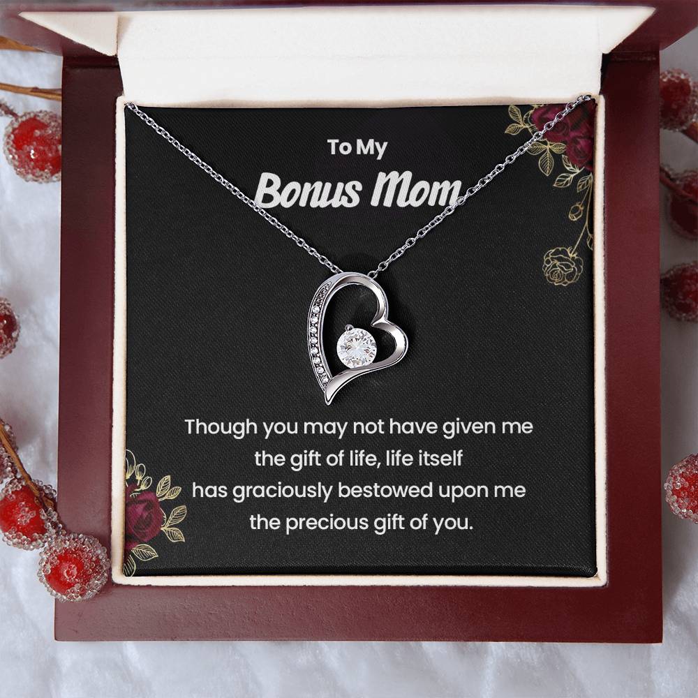 Bonus Mom Necklace Gift from Stepdaughter