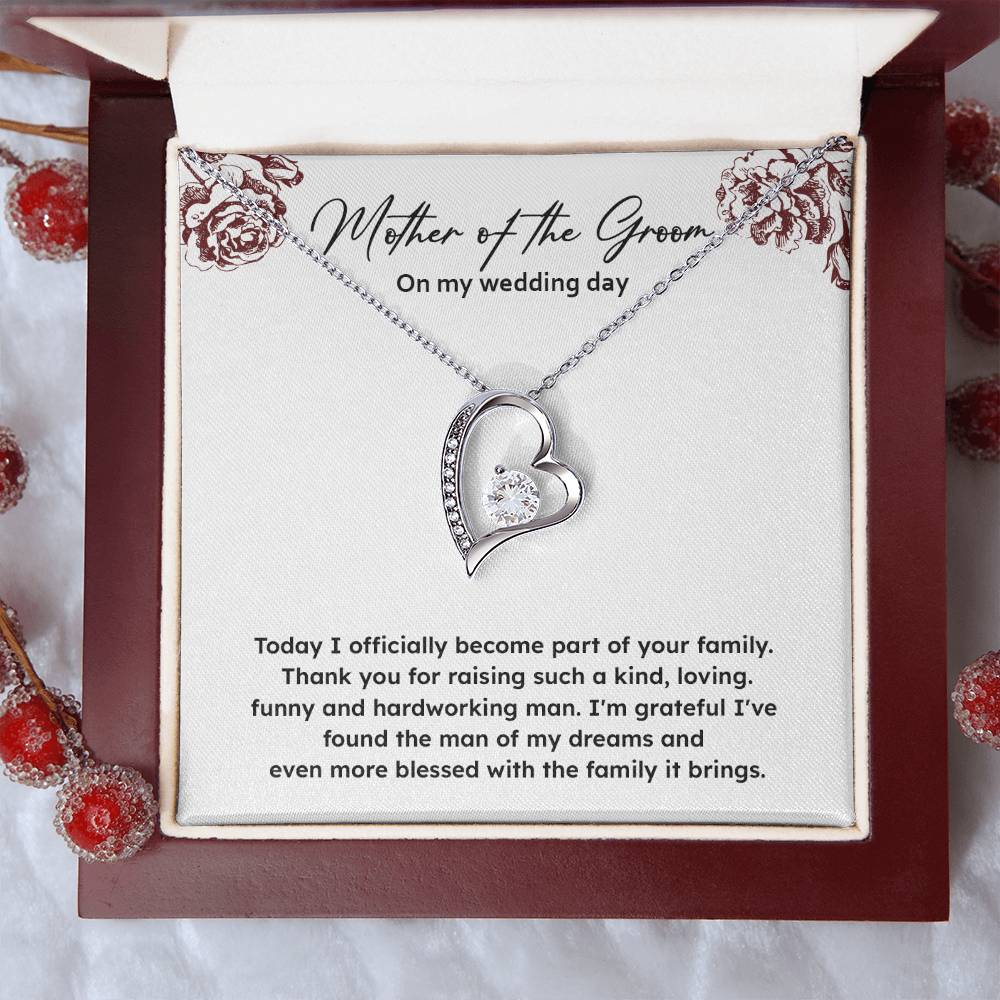 To The Mother Of The Groom On My Wedding Day Mother Of The Groom Gift Wedding Day Gift For Mother-in-law Thank You Gift For Mother Of The Groom Sentimental Gift For Mother Of The Groom