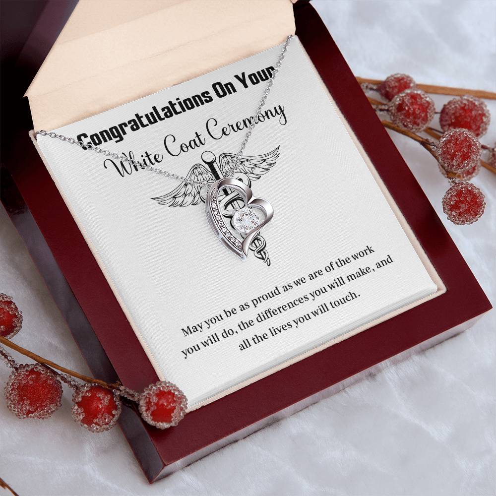 Congratulations On Your White Coat Ceremony You Can Conquer Necklace You Are Amazing Necklace Personal Development Jewelry Motivational Jewelry Gift From Dad Meaningful Gift For Graduates New Chapter Necklace Congratulations Necklace