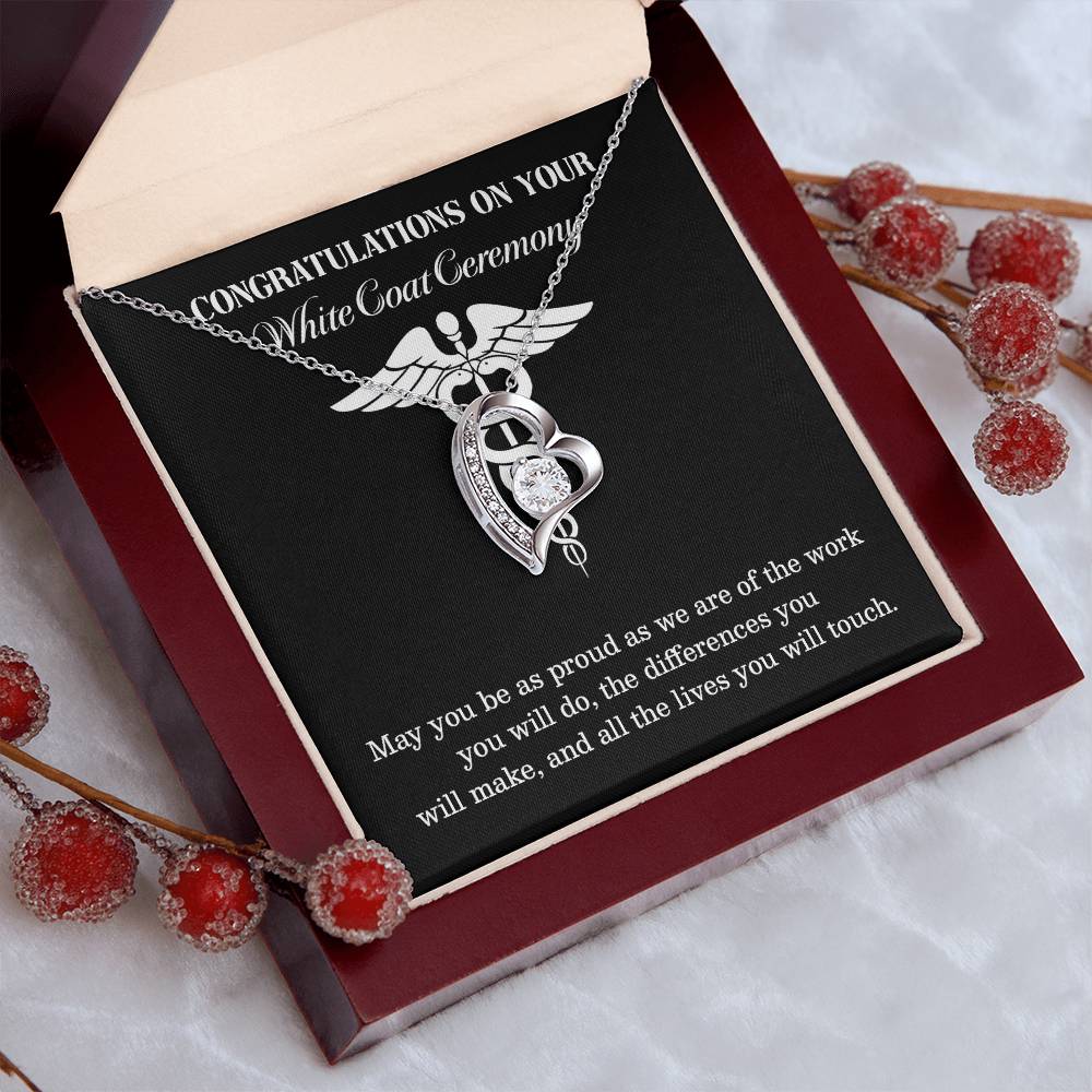 Congratulations On Your White Coat Ceremony You Can Conquer Necklace Enjoy The Journey Necklace Personal Growth Jewelry Motivational Jewelry Meaningful Gift For Graduates Achievements Necklace Congratulations Necklace White Coat Ceremony