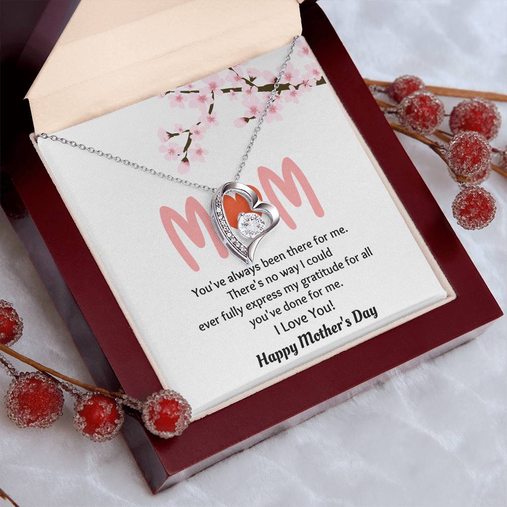 Mother’s Day Necklace Gift for Mom – Jewelry Box