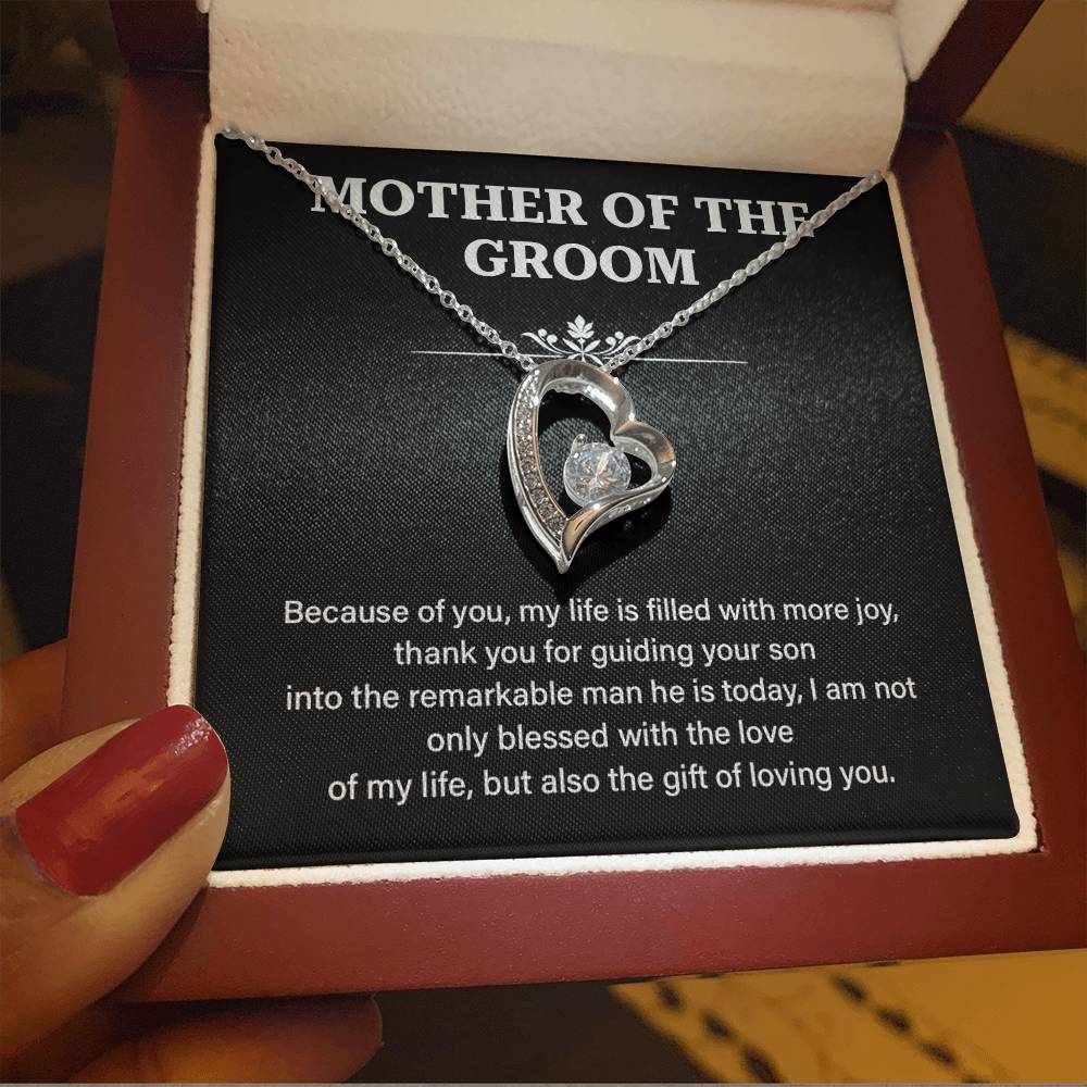 To The Mother Of The Groom Mother Of The Groom Necklace Gift Sentimental Jewelry For Mother Of The Groom Jewelry Gift For Groom's Mom Special Gift For Groom's Mom Meaningful Gift For Groom's Mother Supportive Gift For Mother Unique Gift For Mother