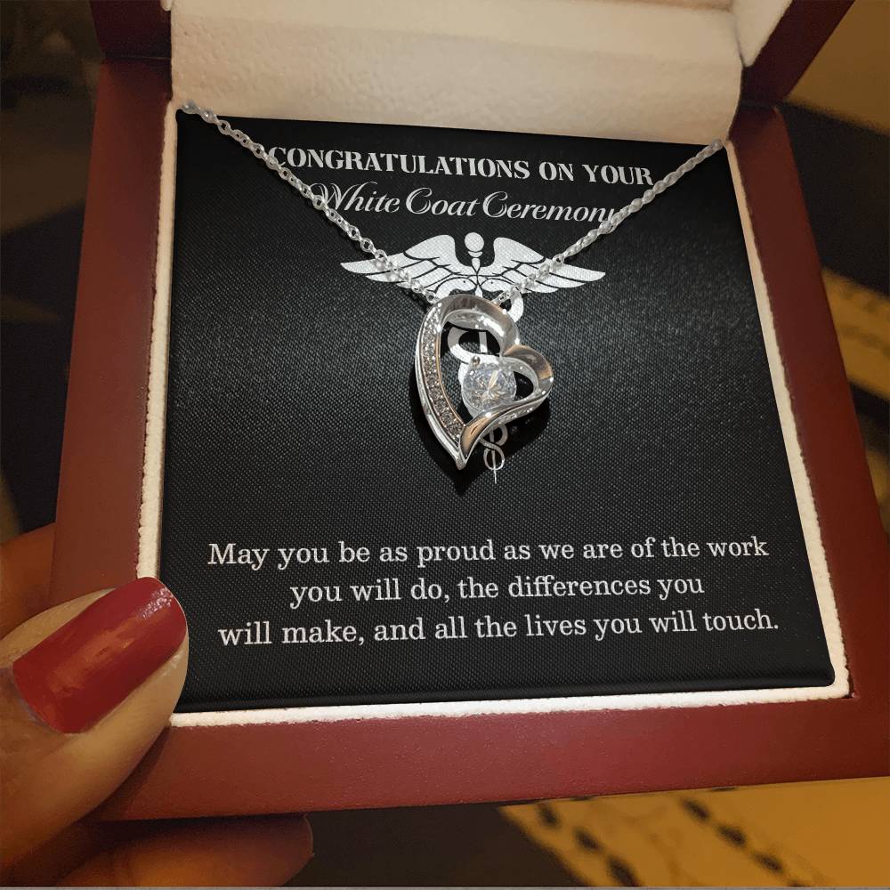 Congratulations On Your White Coat Ceremony You Can Conquer Necklace Enjoy The Journey Necklace Personal Growth Jewelry Motivational Jewelry Meaningful Gift For Graduates Achievements Necklace Congratulations Necklace White Coat Ceremony