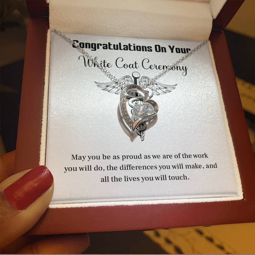 Congratulations On Your White Coat Ceremony You Can Conquer Necklace You Are Amazing Necklace Personal Development Jewelry Motivational Jewelry Gift From Dad Meaningful Gift For Graduates New Chapter Necklace Congratulations Necklace