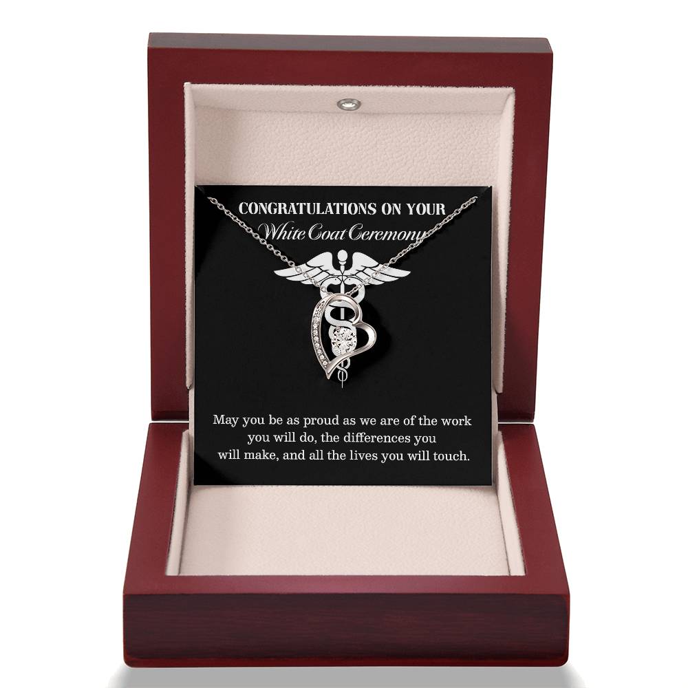 Congratulations On Your White Coat Ceremony You Can Conquer Necklace Enjoy The Journey Necklace Personal Growth Jewelry Motivational Jewelry Meaningful Gift For Graduates Achievements Necklace Congratulations Necklace White Coat Ceremony