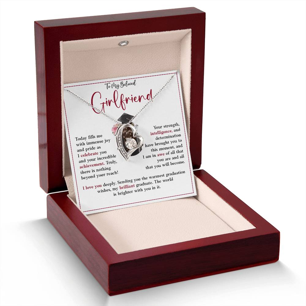 Girlfriend Graduation Necklace Gift from Boyfriend