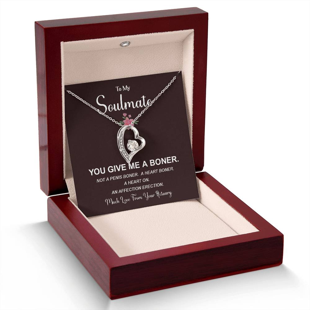 Funny Actuary Necklace Gift for Soulmate Women