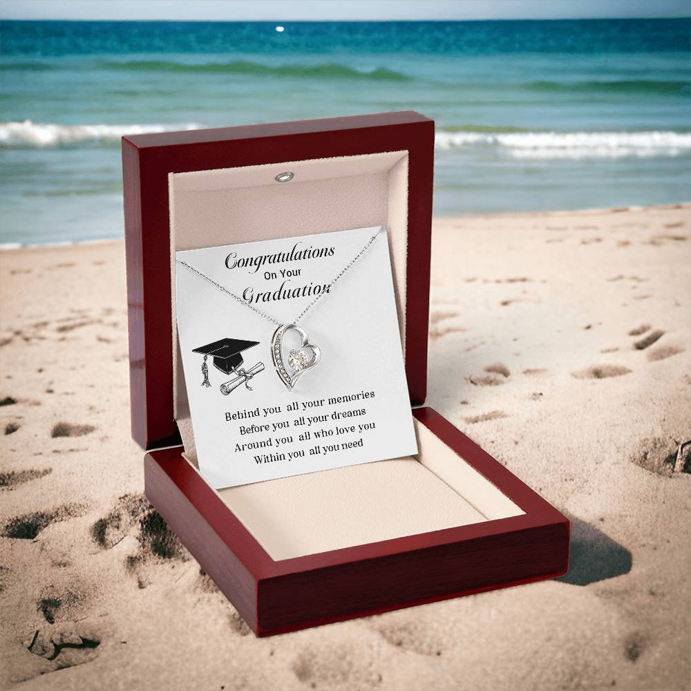 Congratulations On Your Graduation Necklace Graduation Necklace Gift Necklace For Graduate’s Special Day Gift For Graduate’s New Journey Necklace For Graduate’s Memories Gift For Graduate’s Success Emotional Gift For Graduates