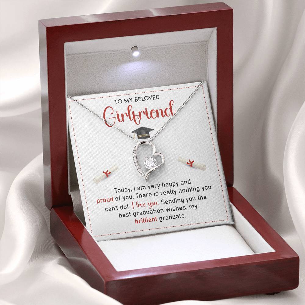 Graduation Gift Necklace for Girlfriend from Boyfriend