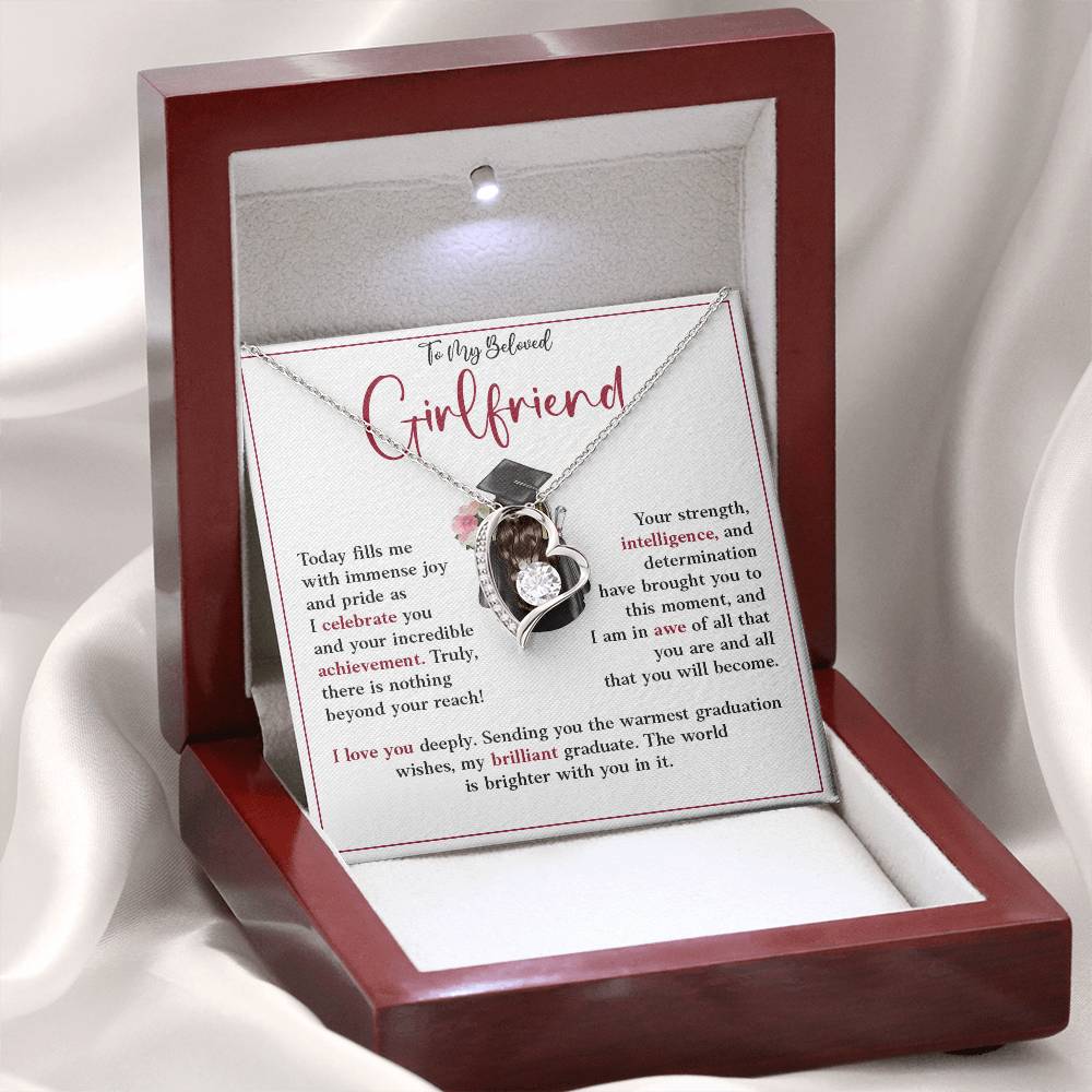 Girlfriend Graduation Necklace Gift from Boyfriend