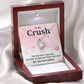 Crush Necklace Gift From Secret Admirer With Message Card