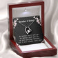 Brother & Sister Heart Necklace Birthday Gift for Sister