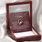 To the Love of My Life Infinity Necklace Gift Box
