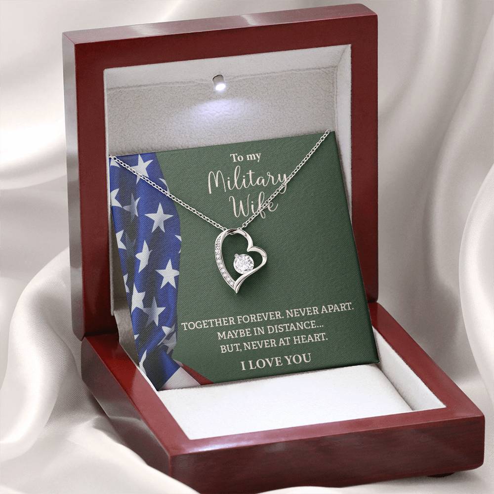 Military Wife Gift from Husband – With Message Card