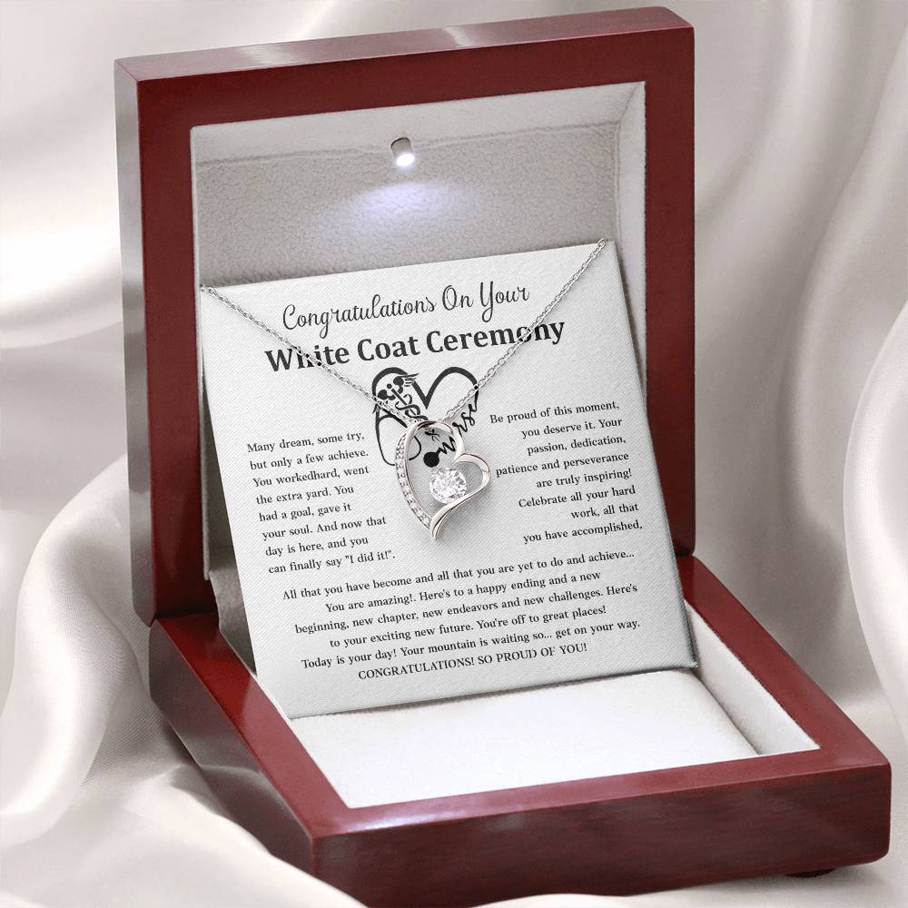 Congratulations On Your White Coat Ceremony You Can Conquer Necklace New Chapter Necklace Personal Growth Jewelry Motivational Jewelry White Coat Ceremony Congratulations Necklace Meaningful Gift For Graduates Emotional Connection Necklace