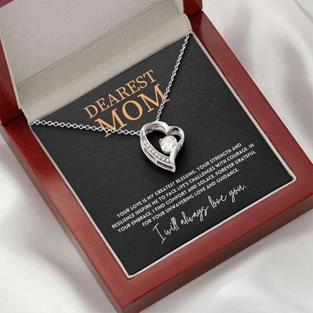 Dearest Mom, Best Necklace Gift For Mother Day Inspirational Necklace Gift Thoughtful Necklace Gift Best Mother’s Day Necklace Gift Jewelry Gift Meaningful Necklace Gift Sentimental Necklace Gift Thoughtful Jewelry