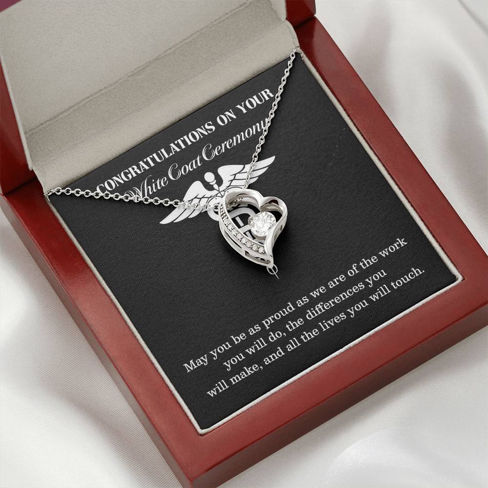 Congratulations On Your White Coat Ceremony You Can Conquer Necklace Enjoy The Journey Necklace Personal Growth Jewelry Motivational Jewelry Meaningful Gift For Graduates Achievements Necklace Congratulations Necklace White Coat Ceremony