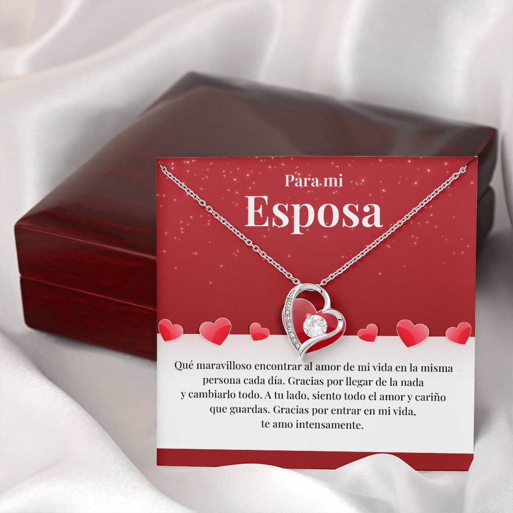 Romantic Spanish Gift for Wife with Message Card