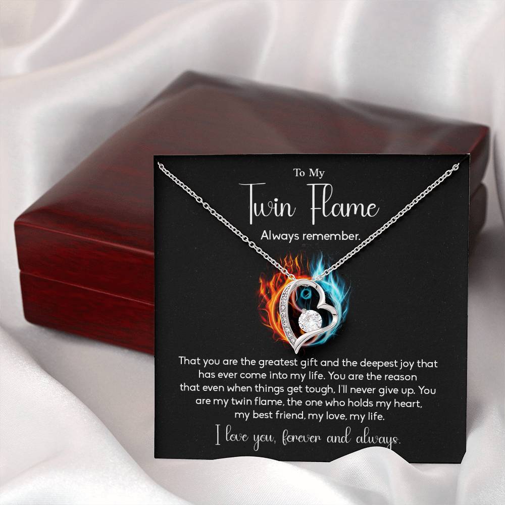 Twin Flame Gift for Her – Deep Love Card Message