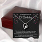 13th Birthday Necklace for Teen Girl – Heart Pendant & Loving Card