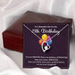 21st Birthday Gift Necklace for Her – Message Card and Gift Box