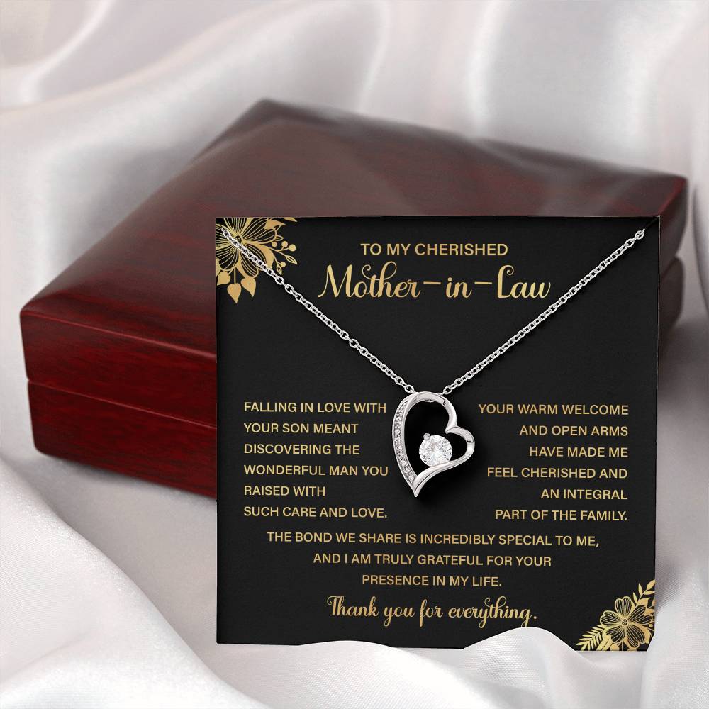 Necklace Gift for Mother-in-Law from Bride