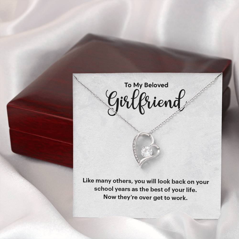 Funny Graduation Necklace Gift for Girlfriend
