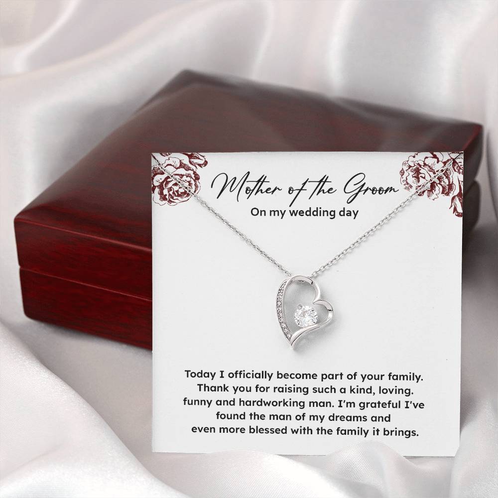 To The Mother Of The Groom On My Wedding Day Mother Of The Groom Gift Wedding Day Gift For Mother-in-law Thank You Gift For Mother Of The Groom Sentimental Gift For Mother Of The Groom