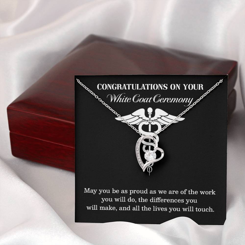 Congratulations On Your White Coat Ceremony You Can Conquer Necklace Enjoy The Journey Necklace Personal Growth Jewelry Motivational Jewelry Meaningful Gift For Graduates Achievements Necklace Congratulations Necklace White Coat Ceremony