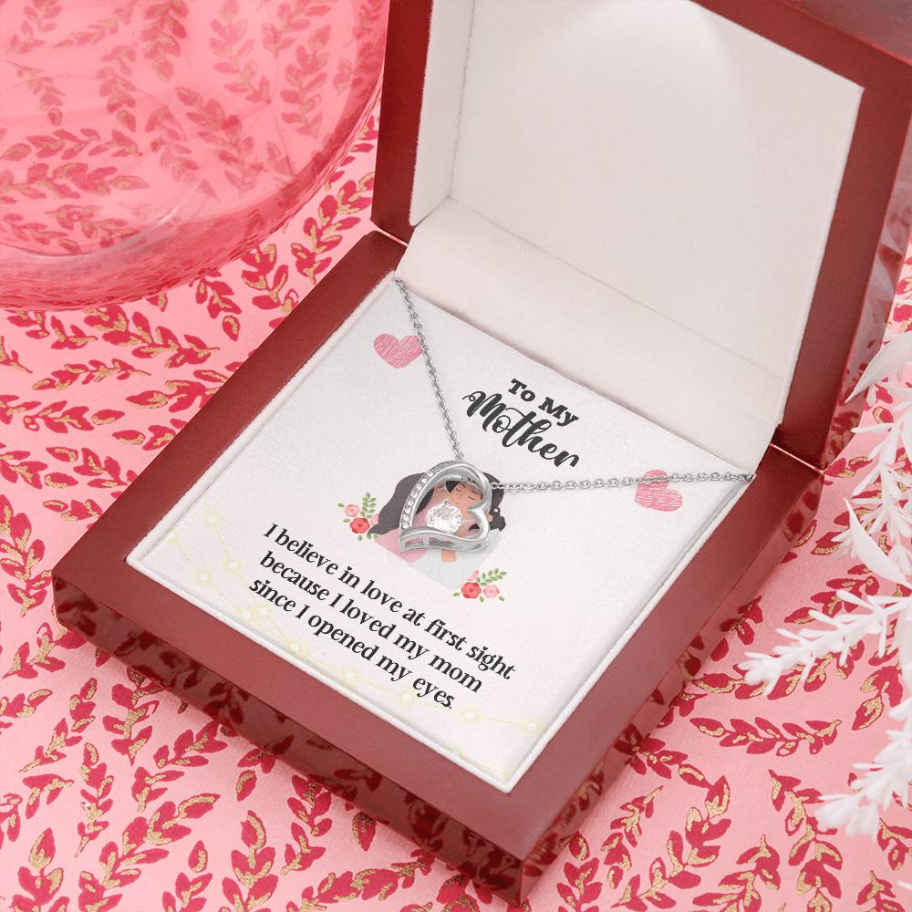 Necklace Gift for Mother – Daughter to Mom Jewelry Box
