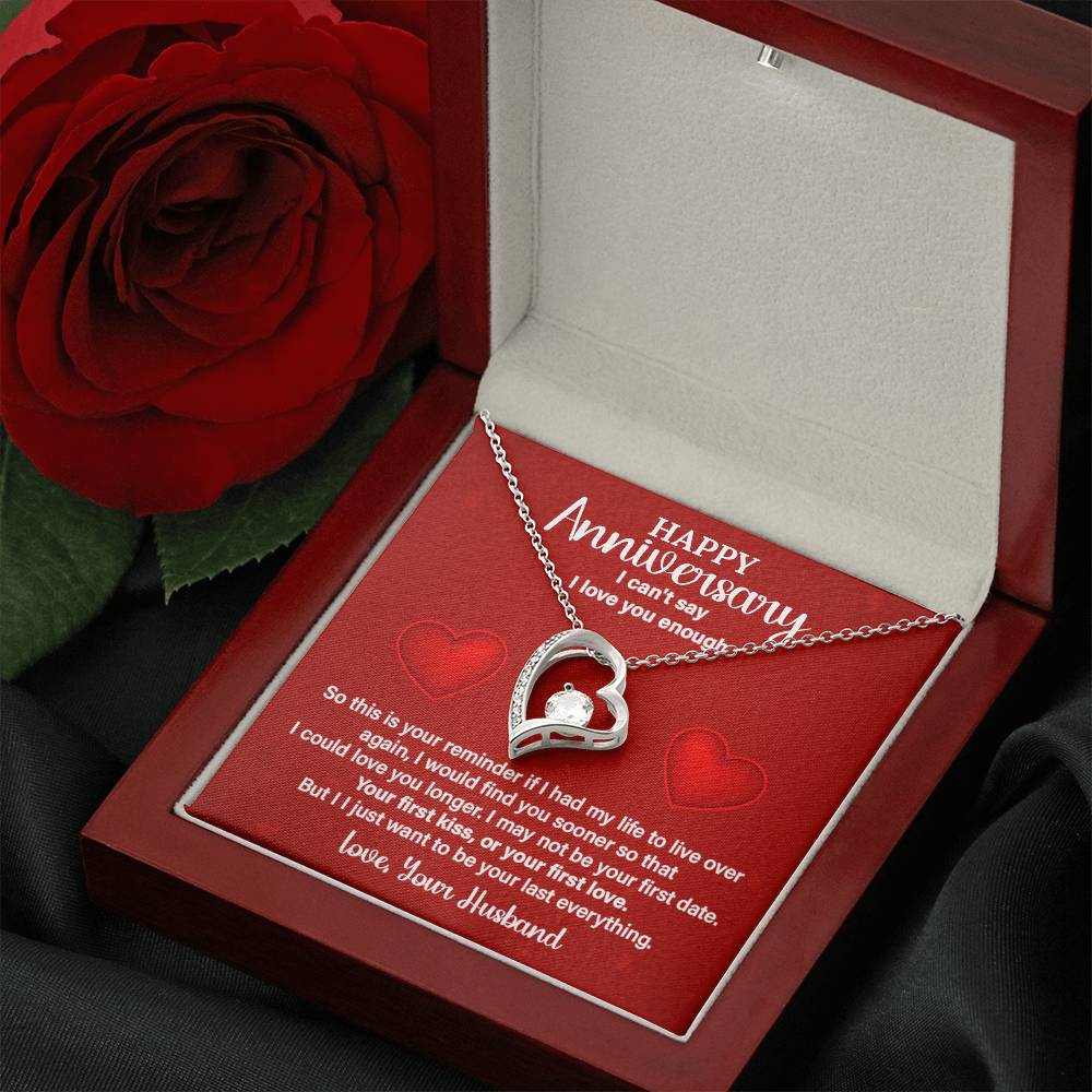 Anniversary Necklace – Promise Gift For Wife