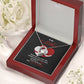 Mother Necklace Gift with Hug Message Card