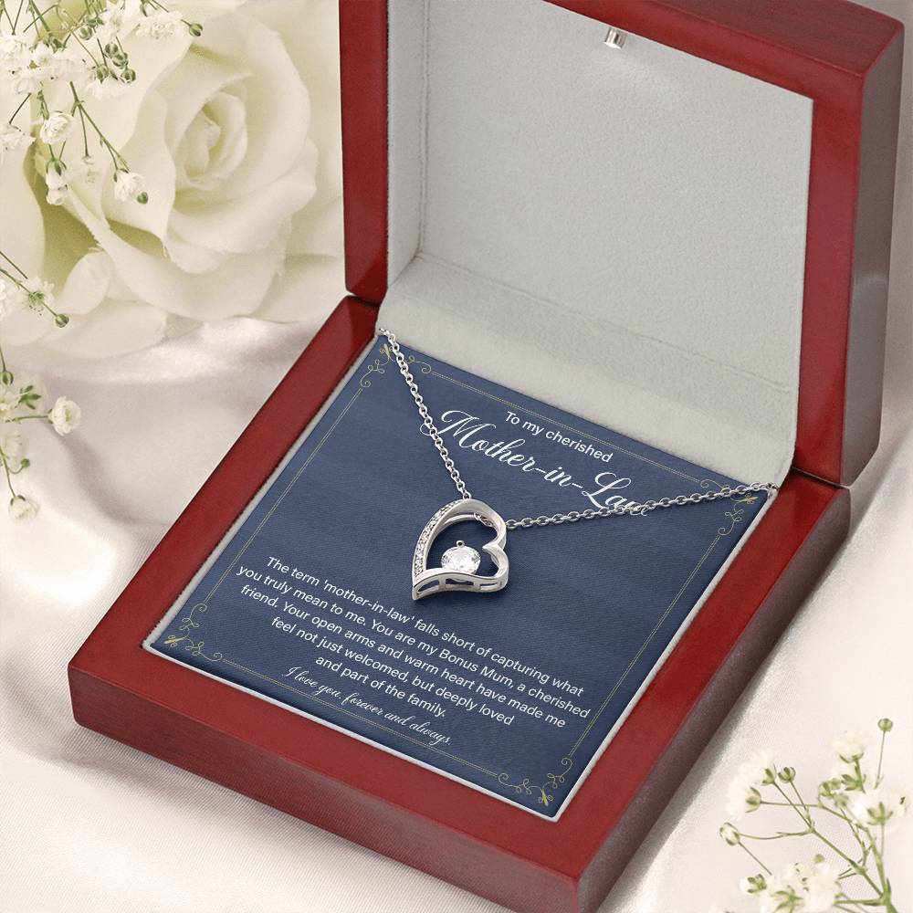 Jewelry Gift for Special Mother-in-law With Message Card