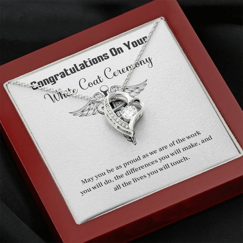 Congratulations On Your White Coat Ceremony You Can Conquer Necklace You Are Amazing Necklace Personal Development Jewelry Motivational Jewelry Gift From Dad Meaningful Gift For Graduates New Chapter Necklace Congratulations Necklace