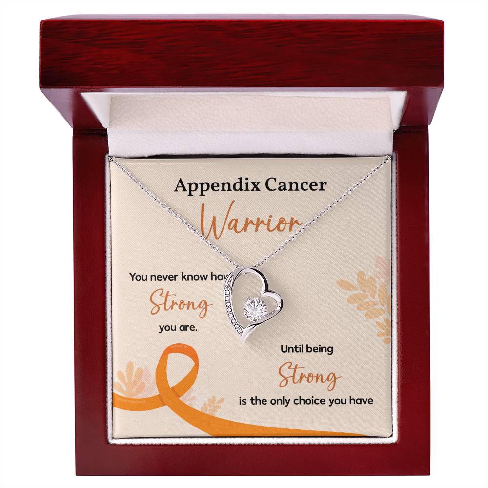 Appendix Cancer Warrior Gift – Message Card Inside